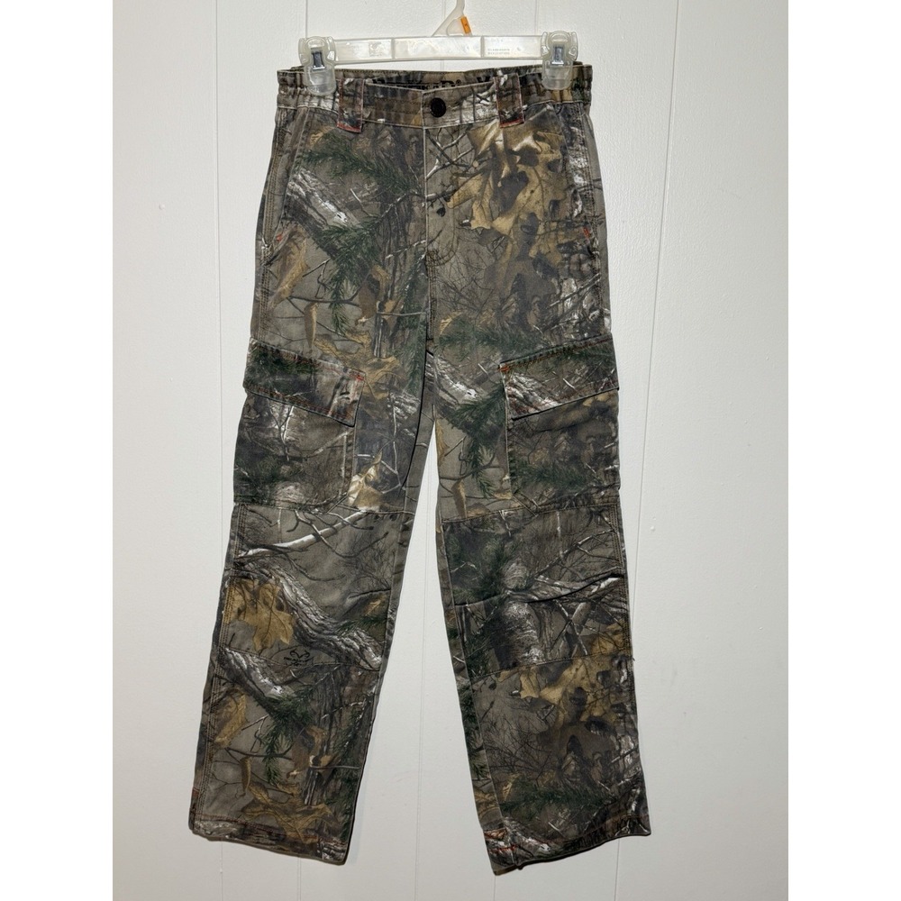 RedHead Boys XL 14/16 Camo Cargo Hunting Pants Realtree Camouflage Adjustable